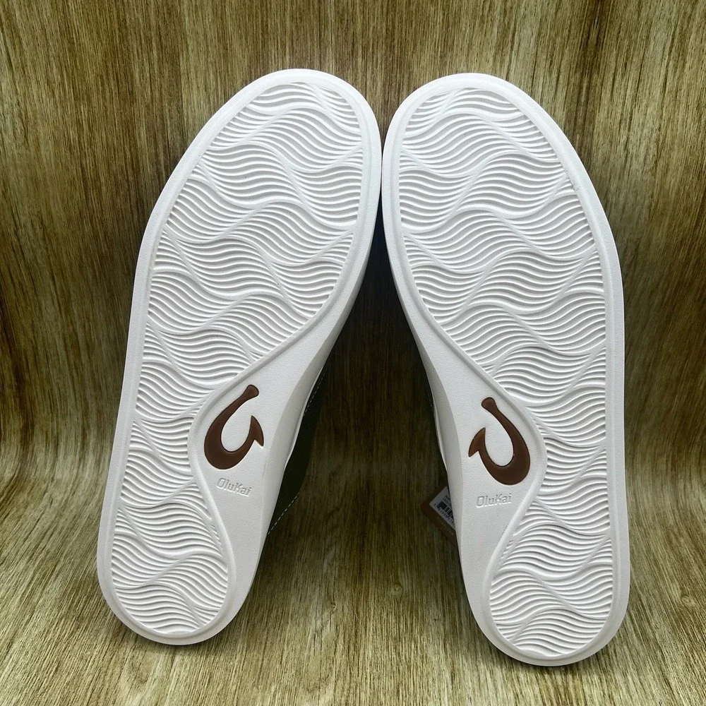 OluKai Tradewind Men's Size 9 Desert Moss Casual Lace Up Sneakers Shoes NEW